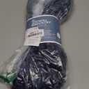 Town & Country Basics Spa Step Noodle Solid Bathroom Toilet Lid Cover, Plush, Soft, and Absorbent, Machine Washable, Blue, 18.5"x19.6"