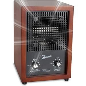 Mammoth Ion and Ozone Generator 3000 mg/hour, Adjustable up to 3,500 SqFt Ionizer & Deodorizer Ozone Odor Eliminator- Ozone Machine Wooden Design Ideal for Dust, Pollen, Pets & Smoke Smell