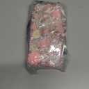 iFiLOVE for Samsung Galaxy S25/S24 Bling Diamond Case with Flower Strap, 3D Luxury Sparkle Glitter Crystal Rhinestone Pearl Love Rose Wristband Bracelet Case Cover for Girls Women Kids (Pink)