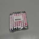 Demonwer 24 Pcs Breast Cancer Awareness Pens Bulk Pink Ribbon Black Ink Ballpoint Breast Cancer Awareness Party Favors for Women Nurse Public Events Gift Office Supplies