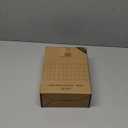 Vine Creations Glass Soap Dispenser, 2 Pack Kitchen Soap Dispenser Set with Stainless Steel Pump, 16 oz Dish Soap and Hand Soap Dispensers for Bathroom with Waterproof Labels (White) (Matte White Bottle / Gold Pump)