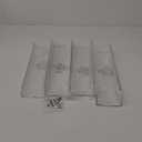 upsimples 4 Pack 15x6 Inches Acrylic Bathroom Shelves for Wall, Floating Bathroom Shelves Over Toilet, Storage Shelf for Toilet Paper, Towels and Toiletries, Clear