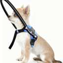 Blind Dog Halo Harness, Protective Collar and Guiding Device for Blind Dogs, Adjustable Confidence-Building Harness, Safe Navigation Aid for Pets (XXXS)