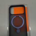 TORRAS Ostand for iPhone 17 Pro Case Magnetic, Fit for MagSafe, 4X Military Drop Protection, Camera Control, Slim Phone Case for iPhone 17 Pro with Kickstand, Translucent Matte Cover 6.3", Deep Blue