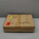 Folding Hand Truck 500lbs, Portable Heavy Duty Dolly Cart, 6 Wheels Collapsible Luggage Cart with 2 Elastic Ropes - Compact Trolley Cart for Easy Moving - Ideal Hand Cart for Travel and More (17, Black)