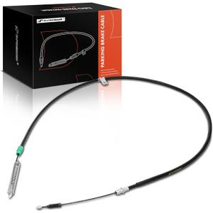 A-Premium Rear Driver Side Parking Brake Cable Assembly Compatible with Chevrolet & GMC Models: Silverado 1500, Sierra 1500, 2009-2013, Replace# 20848616, 22851205