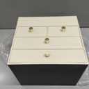 VLANDO Make Up Organizers For Counter with 4 Drawers,Beige