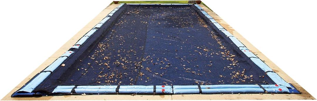 Blue Wave 25-ft x 45-ft Rectangular Leaf Net In Ground Pool Cover