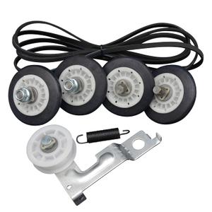 Dryer Repair Kit Compatible with LG Includes 4581EL2002C Dryer Drum Roller 4561EL3002A Dryer Idler Pulley 4400EL2001A Belt Spring Replace 4581EL3001A 4581EL3001C 4581EL2002A 4561EL3002B 4400EL2001F