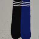 Zando 2 Pairs Kids Soccer Socks Baseball Softball Socks Youth Athletic Socks Boys Girls Knee High Socks
