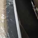 Large Bulletin Board - 72 x 48 Inches, Foldable Decorative Felt Board for Wall Photo Display Board with Self-Adhesive Tape, Includes 36 Push Pins - Black