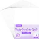 Joyberg 18-Pack Poster Board, 11in x 14in White Poster Boards, Posterboard, Poster Board Paper for Crafts, DIY, Drawing