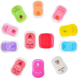Bamsod 10 Boxes (500 Sheets) Soap Paper Sheets Portable Disposable Travel Scented Bath Slice Sheet Foaming Paper Soap Confetti Slide Flakes for Travel and Outdoor (500) Bamsod 10 Boxes (500 Sheets) Soap Paper Sheets Portable Disposable Travel Scented Bath Slice Sheet Foaming Paper Soap Confetti Slide Flakes for Travel and Outdoor (500)