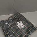 CARRIE HOME Christmas Green Tartan Plaid Pillow Covers 24x24 Set of 2 Christmas Pillows Decorative Throw Pillows 24 x 24 for Couch and Sofa (No Inserts)