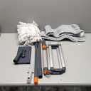 36" Large Wrestling mat mop Commercial Dust Mops for Floor Cleaning Push mop with Adjustable Handle for Company Hotel Household Cleaning Supplies