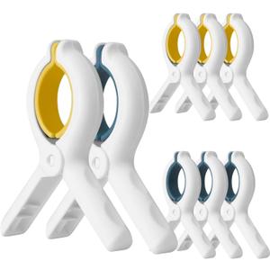 Towel Clips for Beach Chairs 9 Pack,Beach Towel Clips Great Hold Durable,Durable Especially for Windy Days