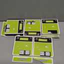 BEYONDTEK 18444 Vinyl Label Tape Work with DYMO Rhino 4200 5200 Label Maker Replacement for Dymo 18444 Rhino Industrial Permanent Vinyl Industrial White 1/2"x18' Work with DYMO Rhino 5000 6000,5Packs