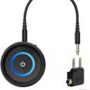 BANIGIPA Bluetooth 5.3 Transmitter Receiver, 2-in-1 Wireless Transmitter Receiver for TV/Airplane/Home Stereo/Speakers/Headphones/Car, Audio Adapter w/3.5mm AUX/RCA Jack, Dual Link, Low Latency, 16H