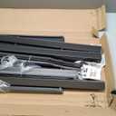 3 Tier Garage Storage Shelves,Heavy-Duty Unit with Wheels,Easy to Assemble Adjustable Metal Garage Shelving for Kitchen Warehouse Tool Room(Size:60cmX40cmX80cm)