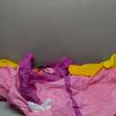 InfleasJoiy Pink riding unicorn inflatable dress up costume, inflatable costume for party