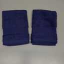 Lands' End Supima Towel Deep Sea Navy Washcloth Set