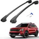 JOYTUTUS 220lbs Roof Rack Cross Bars Compatible with Kia Sorento/Sorento Hybrid 2021-2025 (NOT Fit X-Line/X-Pro), Heavy Duty Aluminum Roof Rails Crossbars Rooftop Cargo Carrier Luggage
