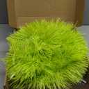 BrilliantJo Christmas Tree 5ft Valentines Day with Light Balls Ornaments Hairy Pop Up Pencil Tinsel Collapsible Stand for Xmas Holiday Party Decorations, Home Office Display Decor, Fruit Green