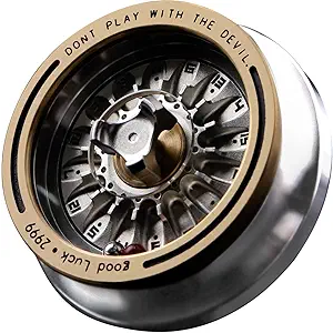 HAMMERSMITH Carnival Pocket Roulette  Adult Stress Relief Fidget Spinner, Premium EDC Toy (Black Characters Edition)