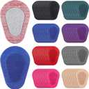 80 Pcs Adhesive Eye Patches, Disposable Eye Pads for Adults Latex Free Adhesive Bandages(3.3 x 2.3 Inch,Mixed Colors)