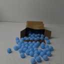 40MM Ping Pong Balls, 50 or 80 Pack Assorted Colored Plastic Balls for Beer Pong, Arts and Craft