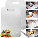 Megecy Titanium Cutting Board - 1 pack Titanium Cutting Boards for Kitchen916