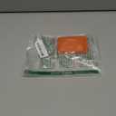 Stronger Magnetic RFID Leather Mag-Safe Card Holder for iPhone 15 Series, Mag-Safe Accessories Stick on Series of iPhone 17/16/15/14/13/12 and Pro/Promax, Orange