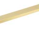 Amerock | Cabinet Pull | Brushed Gold/Satin Nickel | 6-5/16 inch (160 mm) Center to Center | Overton | 1 Pack | Drawer Pull | Drawer Handle | Cabinet Hardware