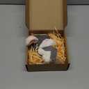 Mini Bunny Hug Cute Easter Gift Plush 2025 Bunny in a Box Hugs Positive Bunny Stuffed Animal Rabbit Soft Floppy Easter Ideas Bunnies Basket Stuffers Doll Emotional Support Inspirational Gifts (A1)