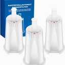 Mutital Water Filter for Breville Barista Touch Espresso Machine BES880, Barista Pro BES878, Oracle Touch BES990, Oracle BES980 & Dual Boiler BES920 Bambino ClaroSwiss Sage, BES008WHT0NUC1 (3 Pcs)