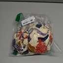 Smiry Printed Couch Cushion Covers, Stretch Soft Couch Covers for Sofa, Washable Non-Slip Sofa Slipcover Furniture Protector for Indoor and Outdoor (1 Pack, Orange)