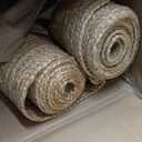 Shatex Area Rug 6x9 Feet, Large Handmade Flat Weave Jute Rug for Lving Room, Bedroom, Playroom, Reversible Boho Natural Rug, 100% Jute