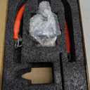 200A 12-48V High Current Master Battery Disconnect Switch Battery Power Cut Off Isolator Killer Switch with Face Plate for Car Vehicle RV Truck Boat Marine ATV (Battery Switch with Mounting Bracket and Cable)