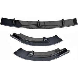 Car Front Bumper Splitter Lip Compatible with VW Golf 6 GTI MK6 Diffuser Spoiler Cover Lower Splitter Blade Guard Body Kit (Carbon Look)