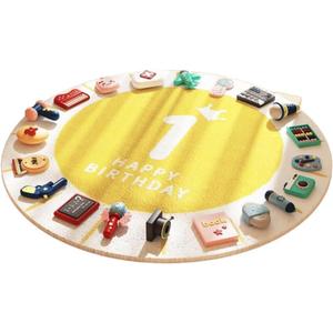 Zhuazhou 20 PCS Doljabi KoreanZhuajiu Set Items Chinese Traditional Gifts 1 Year Old Birthday Set Chinese Doljanchi Items Dohl Korean Birthday Ceremony 1st Korean Birthday (Boy)