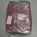 NISHEL Travel Toiletry Bag for women, Portable Hanging Organizer for Full-Sized Shampoo, Conditioner, Brushes Set, Makeup Accessories, Large Size, Rosewood-Pink