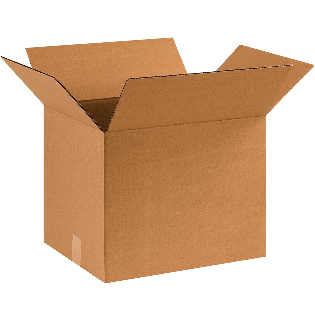BOX USA Shipping Boxes Medium 16"L x 13"W x 13"H 25-Pack - Corrugated Cardboard Box for Moving, Mailing, Packing, Packaging and Storage