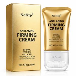 3 x Anti-aging Lift Cream with Retinol, Collagen and Hyaluronic Acid, Firming Cream for Skin-Tightening, Moisturizing and Wrinkle Reduction. Suitable for Women & Men (120ML/4.23FL.OZ)