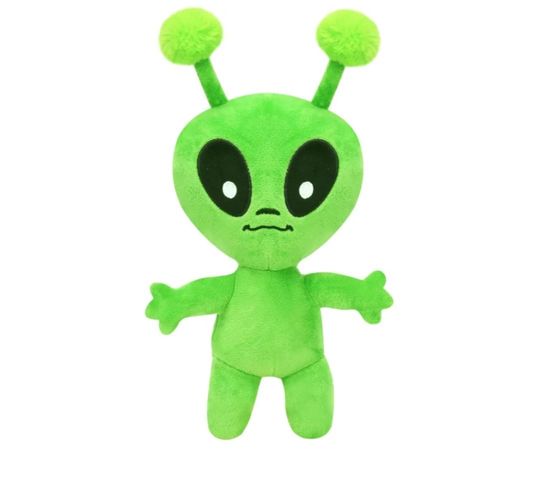 12 Inch Alien Plush Toy Green Soft Alien Plush Doll Stuffed Animal Toy for Birthday Home Room Decor, Fun Play Gift for Kids Animation Fans