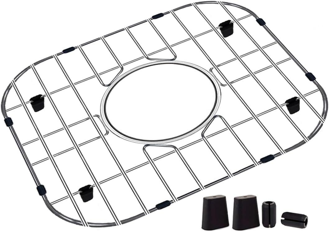 Sink Bottom Grid 11 5/8x13 5/8 inch Sink Protector for Kitchen Sink Stainless Steel- Sink Grid for Bottom of Kitchen Sink - Metal Sink Rack for Bottom of Kitchen Sink