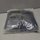 Men's Loose Fit Workwear Vest Fleece-Lined Durability Waterproof Mock-Neck Vest (Black, M)