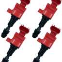 4PCS ARKAUTO HIGH PERFORMANCE IGNITION COIL 12638824 ARK-IG491 UF491 UF645 FOR Buick LaCrosse Regal Chevrolet Cobalt HHR Malibu Equinox Orlando GMC Terrain Pontiac G5 G6 SAAB 9-5 Saturn 2.0 2.2 2.4 L4