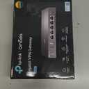 TP-Link ER605 V2 Wired Gigabit VPN Router, Up to 3 WAN Ethernet Ports + 1 USB WAN, SPI Firewall SMB Router, Omada SDN Integrated, Load Balance, Lightning Protection