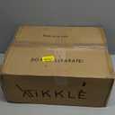 ikkle Wooden Jewelry Organizer Wall Mounted, Hanging Jewelry Holder with Removable Bracelet Rod and Hooks for Necklaces Earrings Bracelets Rings, Brown