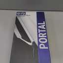 CoBak Hard Carrying Shell Case for PlayStation Portal Remote Player - with 2 Screen Protector, 1 Grip Case, 4 Thumb Grip Caps, Hard Outer Cover for PS5 Portal, Black